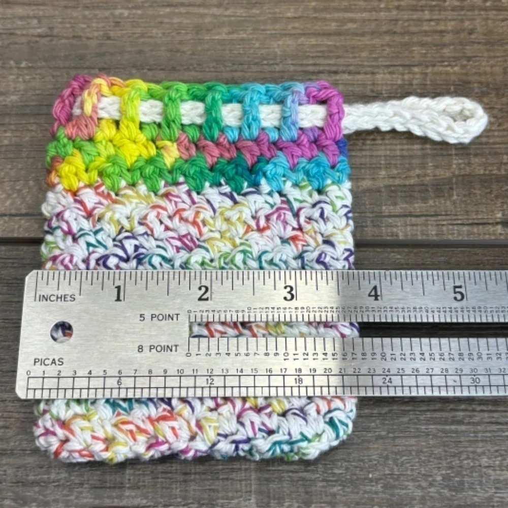 Hand Crafted crochet bar